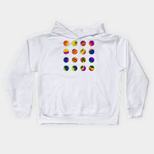 Mini Smiley Faces Bundle - LGBTQ+ Pride Kids Hoodie